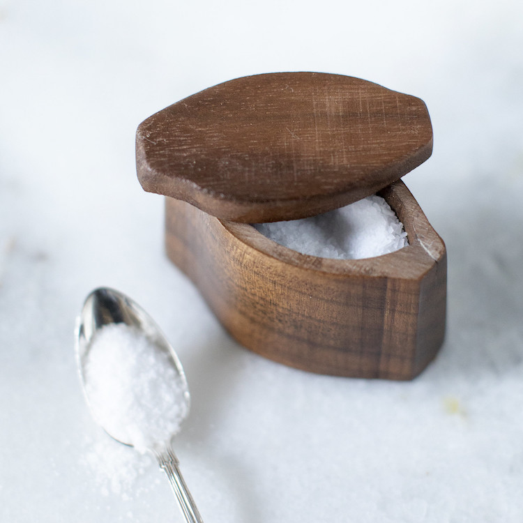 Picture of hand-carved spice jar 